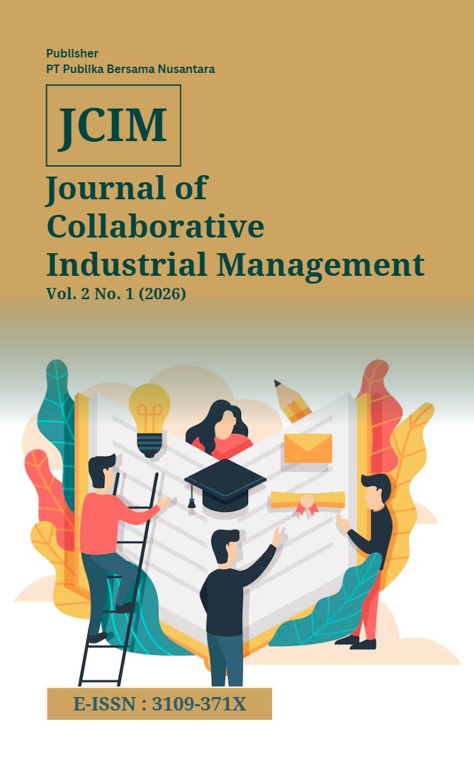 					View Vol. 2 No. 1 (2026): Journal of Collaborative Industrial Management
				